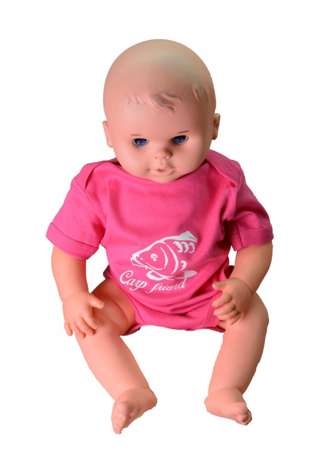 R-spekt R-SPEKT Baby body Carp friend pink