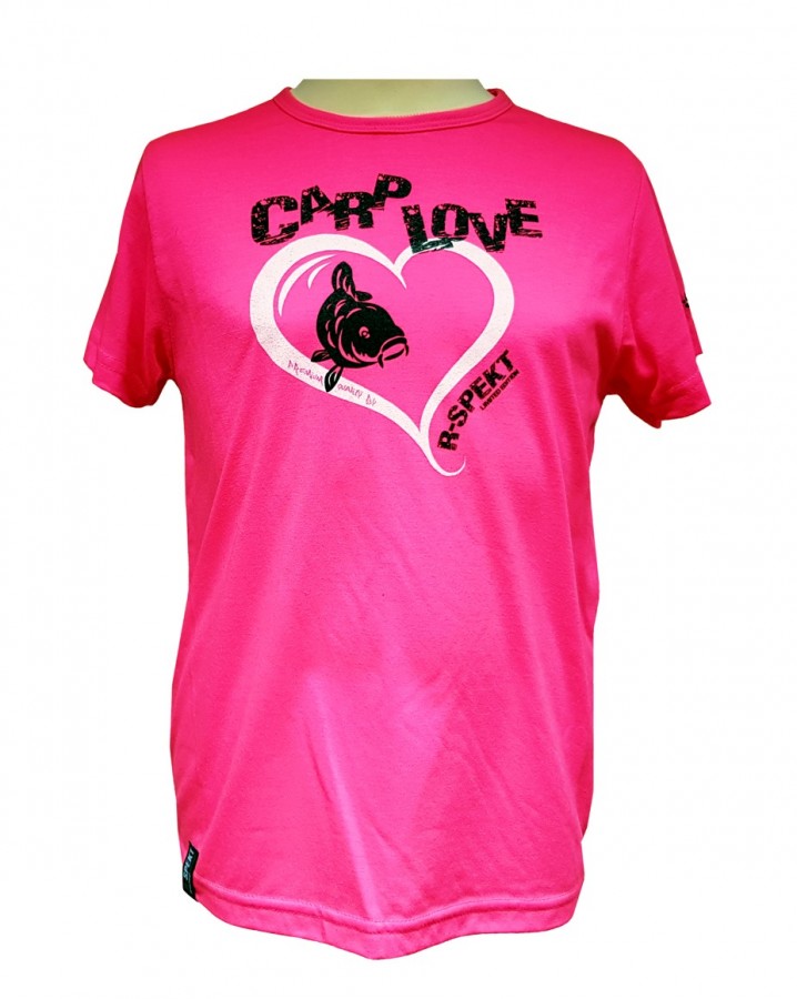 R-spekt R-SPEKT Dětské tričko CARP LOVE fluo pink