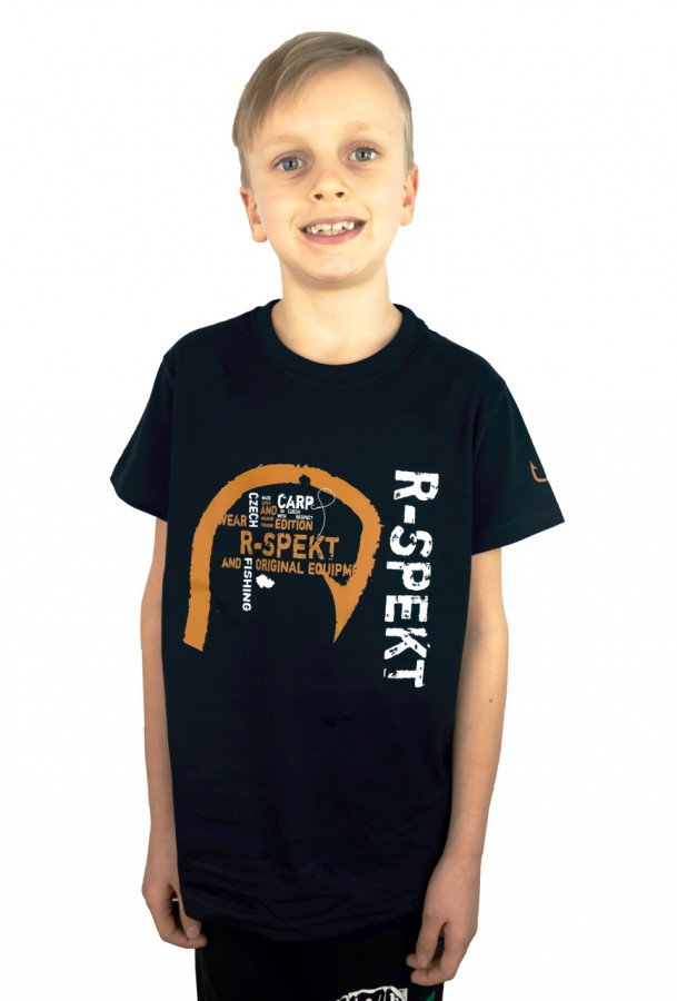 R-spekt R-SPEKT Dětské tričko FISHING EDITION black